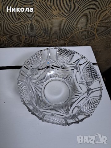 Кристални фруктиери-оловен кристал, снимка 3 - Сервизи - 44257345