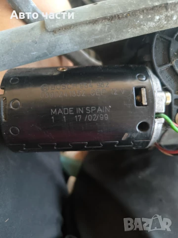 МОТОРЧЕ и механизъм ЧИСТАЧКИ ЗА RENAULT MEGAN SCENIC 1999-2003 / 0390241352, снимка 2 - Части - 50819150