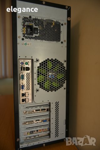 Работна станция - Intel Xeon X5550 X 2 , 24GB Рам , две видео карти, снимка 4 - Работни компютри - 37612142