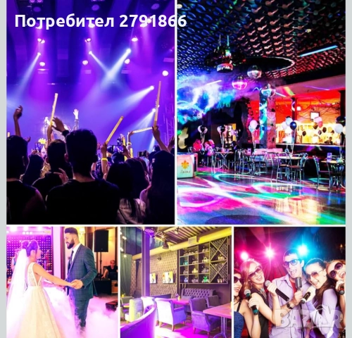 HOLDLAMP Акумулаторни Par светлини 36W RGB DJ LED Par светлини 2 броя комплект, снимка 6 - Ресийвъри, усилватели, смесителни пултове - 52078584