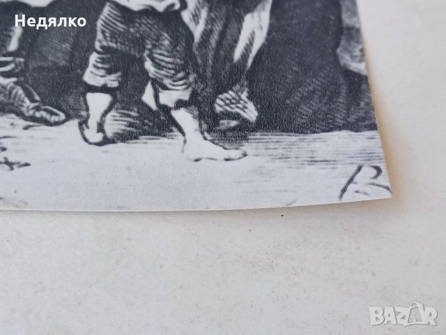 Стара гравюра,препечатка,Антон Балдингер, снимка 5 - Антикварни и старинни предмети - 34208920