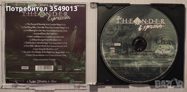 Неофициални cd / цд дискове - нови - Ramonda,The Theander Expression,Wings of Steel,Circus Of Rock, снимка 8 - CD дискове - 52514227