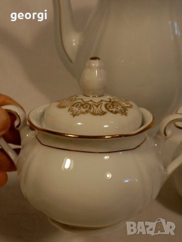 немски порцеланов чайник с латиера и захарница   15/2, снимка 7 - Сервизи - 42865314