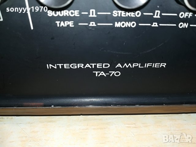 🛑SONY RETRO AMPLIFIER-MADE IN JAPAN, снимка 3 - Ресийвъри, усилватели, смесителни пултове - 29098715