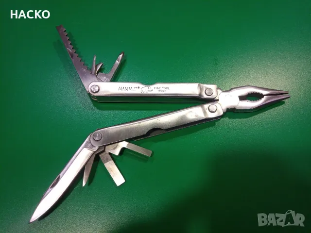 MAMMUT SWISS Мултифункционална ножка с клещи Внос от Англия, снимка 6 - Ножове - 47980808