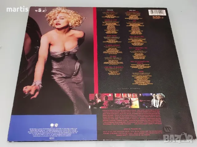 Madonna LP/отлично състояние/, снимка 4 - Грамофонни плочи - 49008325