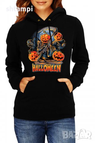 Дамски Суитчър/Суитшърт Halloween 12,Halloween,Хелоуин,Празник,Забавление,Изненада,