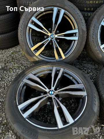 Алуминиеви джанти с гуми за БМВ МХ7 (BMW MX7), 21 цола, 5х112, 4 броя, снимка 6 - Гуми и джанти - 52562717