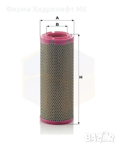 Въздушен филтър MANN FILTER C 11 103/2  8973036870 за винтов компресор, снимка 2 - Други машини и части - 49220658