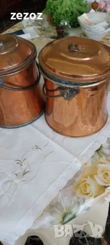 Медни шведски гюмове, снимка 3 - Антикварни и старинни предмети - 50283081