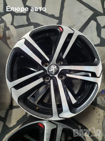 Джанти Пежо 4x108x7J17 ET25, снимка 6 - Гуми и джанти - 54230337