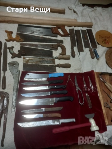 Стари ножове сатъри брадви , снимка 5 - Ножове - 53057936