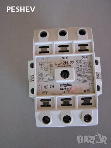 Контактор 80А - Entrelec Schiele DL42N-22, снимка 2 - Други машини и части - 30368758