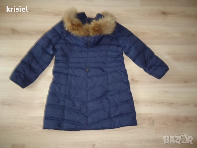 ПУХЕНКА--СТРАХОТНО ТОПЛО ЯКЕ с яка от ЛИСИЦА и ГЪШИ ПУХ--XL номер , снимка 6 - Якета - 52078896