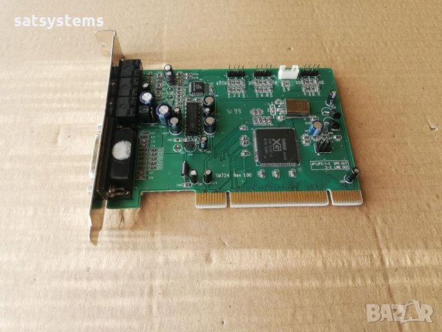 Звукова карта Yamaha XG SM724 PCI, снимка 5 - Други - 31941190