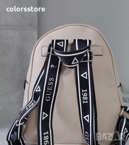 Бежова раница  Guess код Br50, снимка 6 - Раници - 36574928