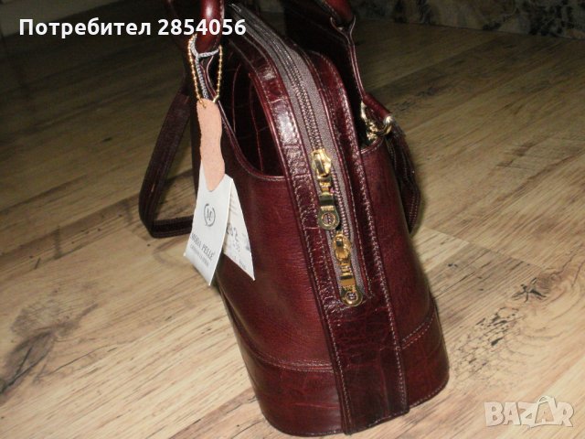 MODA PELLE стилна нова дамска чанта кожа, снимка 5 - Чанти - 31350649