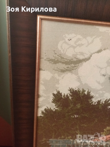 Гоблен Холандската воденица, снимка 4 - Гоблени - 52423198