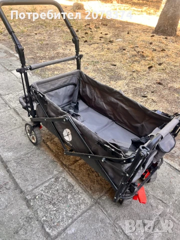 Сгъваема количка  за багаж за къмпин  плаж и.др, снимка 2 - Къмпинг мебели - 51237875