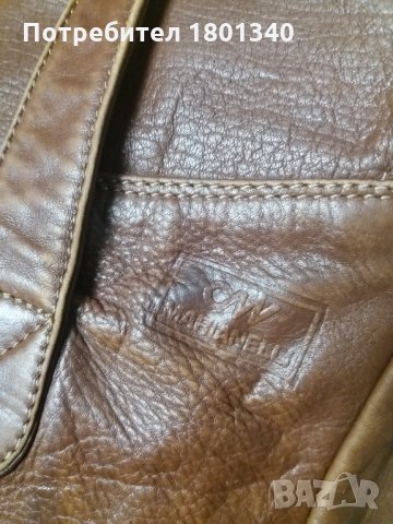 ПРОМО !! Marianelli естествена кожа- Италия, чанта с 3 прегради , снимка 12 - Чанти - 30432139