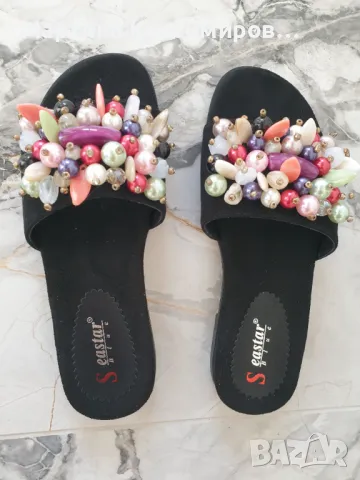 Нови дамски чехли , снимка 3 - Чехли - 49813320