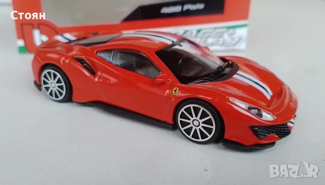 Ferrari 488 Pista, мащаб 1/43, снимка 4 - Колекции - 48270065