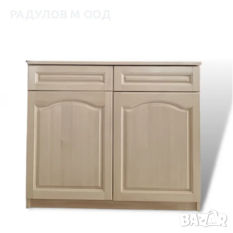 Кухненски шкаф А101, долен, с чам плот, 100 см / 30557, снимка 2 - Кухни - 51146129