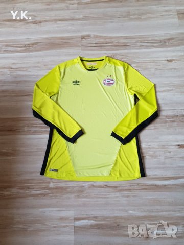 Оригинална мъжка тениска с дълъг ръкав Umbro x PSV Eindhoven / Season 16-17 (GK), снимка 1 - Тениски - 40261901