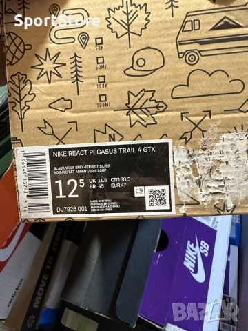 
Nike React Pegasus Trail 4 Gore-Tex, снимка 8 - Маратонки - 56038358