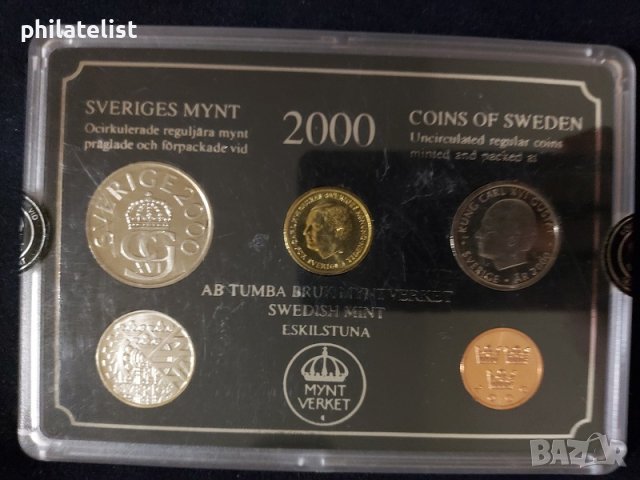 Швеция 2000 - Комплектен сет