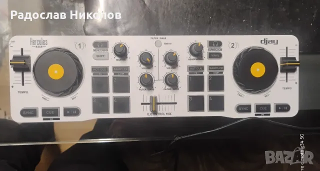 dj mixer Hercules ЧИСТО НОВ , снимка 1 - Ресийвъри, усилватели, смесителни пултове - 49373193