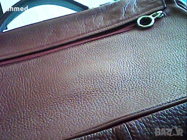 красива маркова естествена кожена 4анта lankacter frenska, снимка 5 - Чанти - 42734205