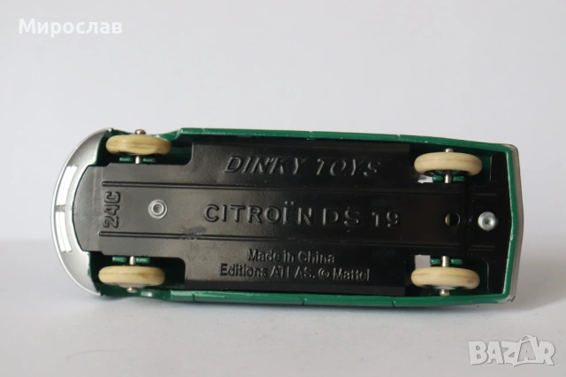 DINKY TOYS CITROEN DS 19 МОДЕЛ КОЛИЧКА, снимка 6 - Колекции - 53236637