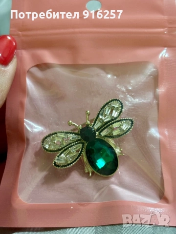 Страхотна брошка, снимка 3 - Други - 53878157