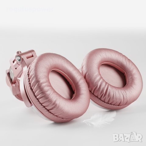 Слушалки Hi-res OneOdio Studio Pro 10 Rose Gold, 20 Hz-40 KHz, 32 Ом, 1600 mw, 6.35/3.5 mm, снимка 16 - Слушалки и портативни колонки - 42484908