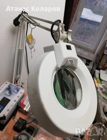 Подвижна лампа с увеличително стъкло, снимка 2 - Други - 52540188