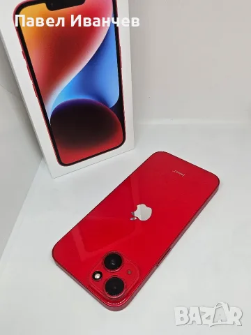 iPhone 14 Red 128GB 76% Кутия+Документи +2бр.кейсове, снимка 7 - Apple iPhone - 55886541