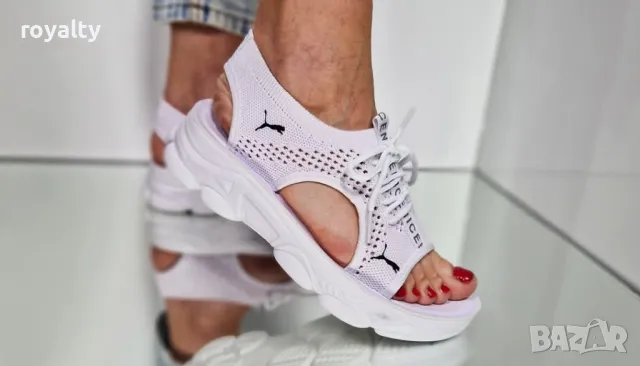 Puma бели дамски сандали 