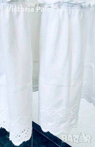  Лятна бяла рокля KAZO индийски премиум бранд, снимка 6 - Рокли - 51275305