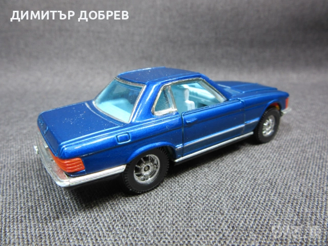 1/43 СТАРА РЕТРО МЕТАЛНА КОЛИЧКА МАЩАБЕН МОДЕЛ MERCEDES-BENZ 350 SL CORGI TOYS, снимка 4 - Колекции - 54119400