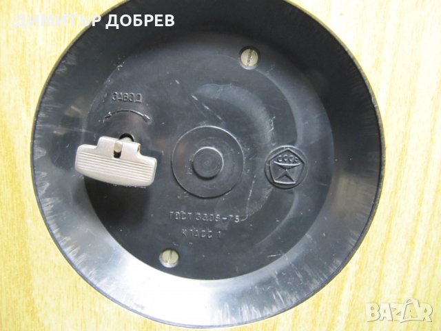 СТАР РЕТРО СОЦ СССР НАСТОЛЕН МЕХАНИЧЕН СЕДМИЧЕН ЧАСОВНИК МОЛНИЯ, снимка 5 - Антикварни и старинни предмети - 35002082