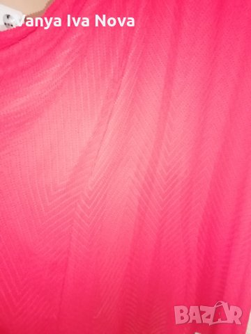 Страхотна дълга червена рокля H&M+подарък червило Max factor , снимка 11 - Рокли - 35453158