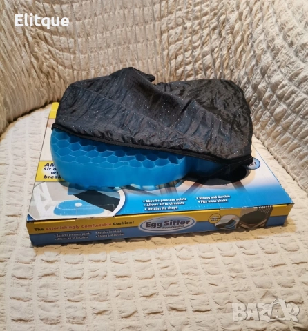 Ортопедична гел възглавница за стол Egg Sitter 🪑, снимка 2 - Възглавници - 53226716