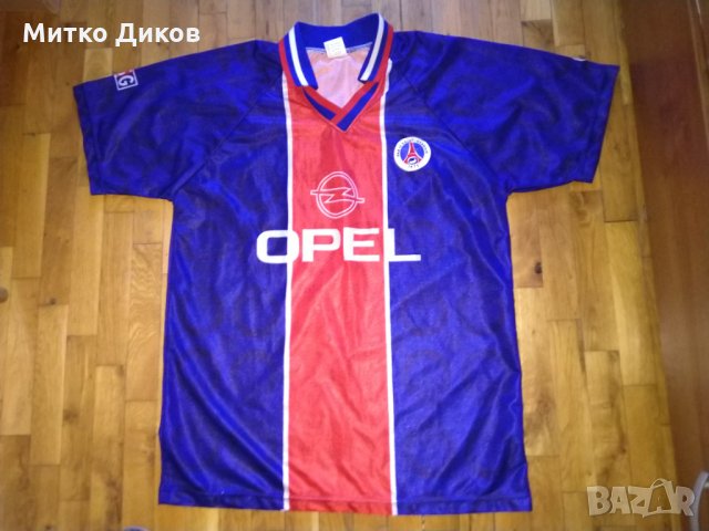 ПСЖ футболна фен тениска Опел от сезон 1996-1997г размер Л