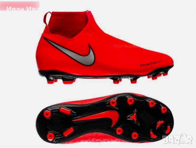 бутонки Nike PHANTOM VSN ACADEMY DF FG/MG  номер 42 ,5-43, снимка 4 - Футбол - 44500636