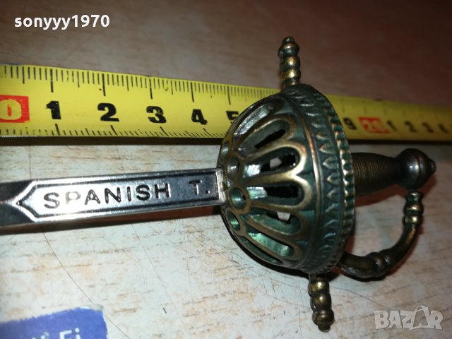 spanish t. 19см-меч/сабя/рапира 2311201923, снимка 9 - Колекции - 30888819