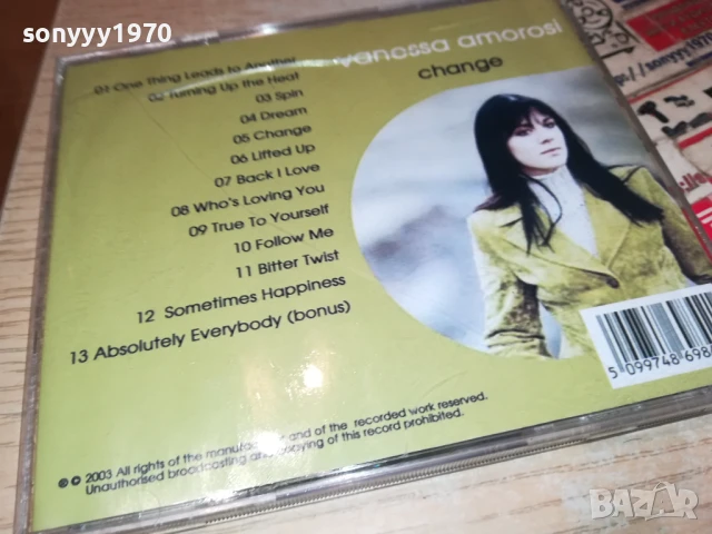 VANESSA AMOROSI CD 2905250341, снимка 7 - CD дискове - 50465255