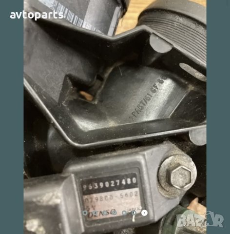 Peugeot 307 2.0hdi 90ks дросел клапа, снимка 7 - Части - 40426921