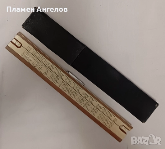 Стара Съветска, Руска логаритмична (сметачна) линия , снимка 2 - Антикварни и старинни предмети - 52252065