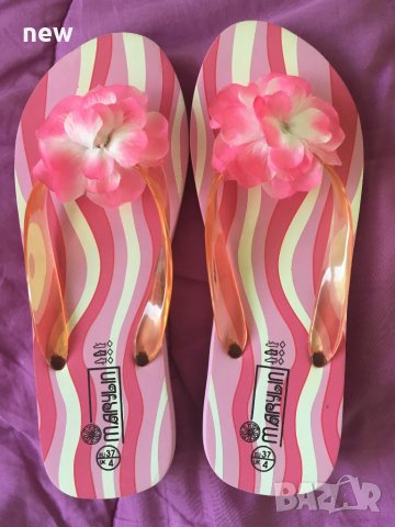 Нови джапанки размер 37, снимка 6 - Джапанки - 36880825